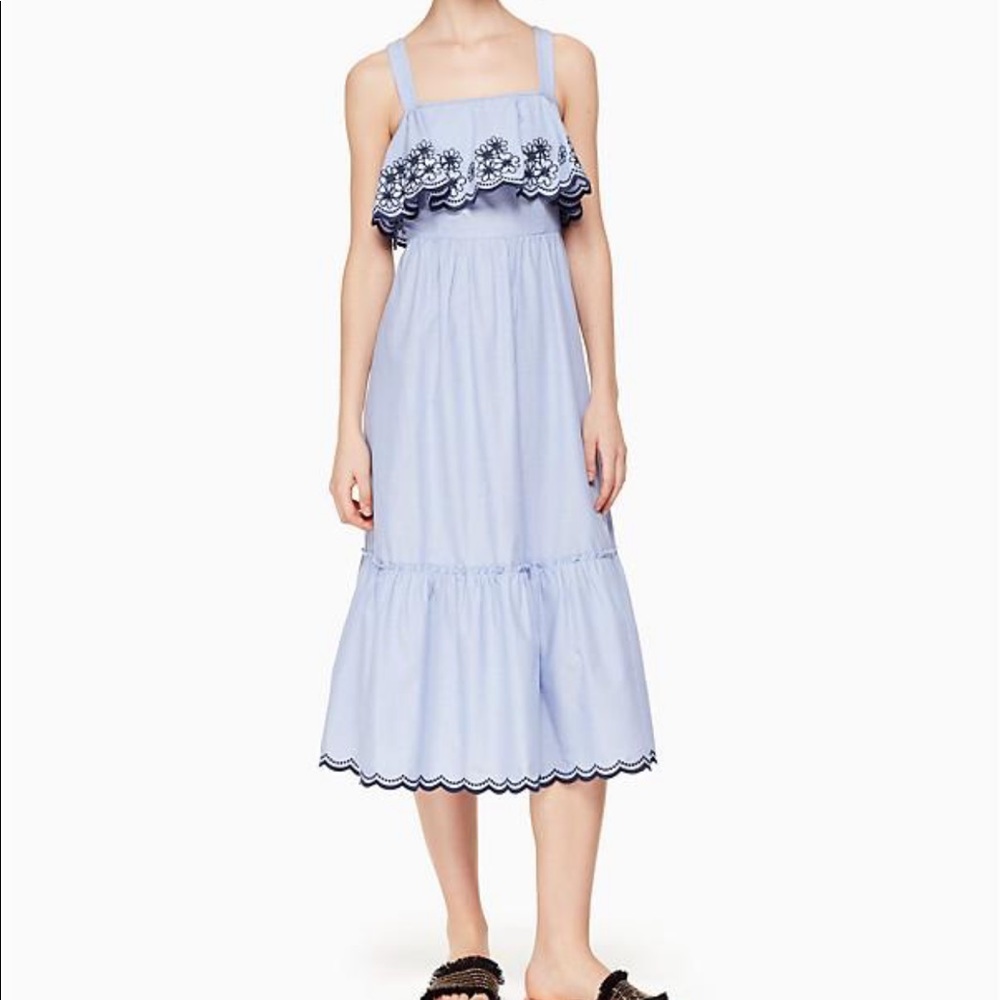 Kate Spade Embroidered Dress